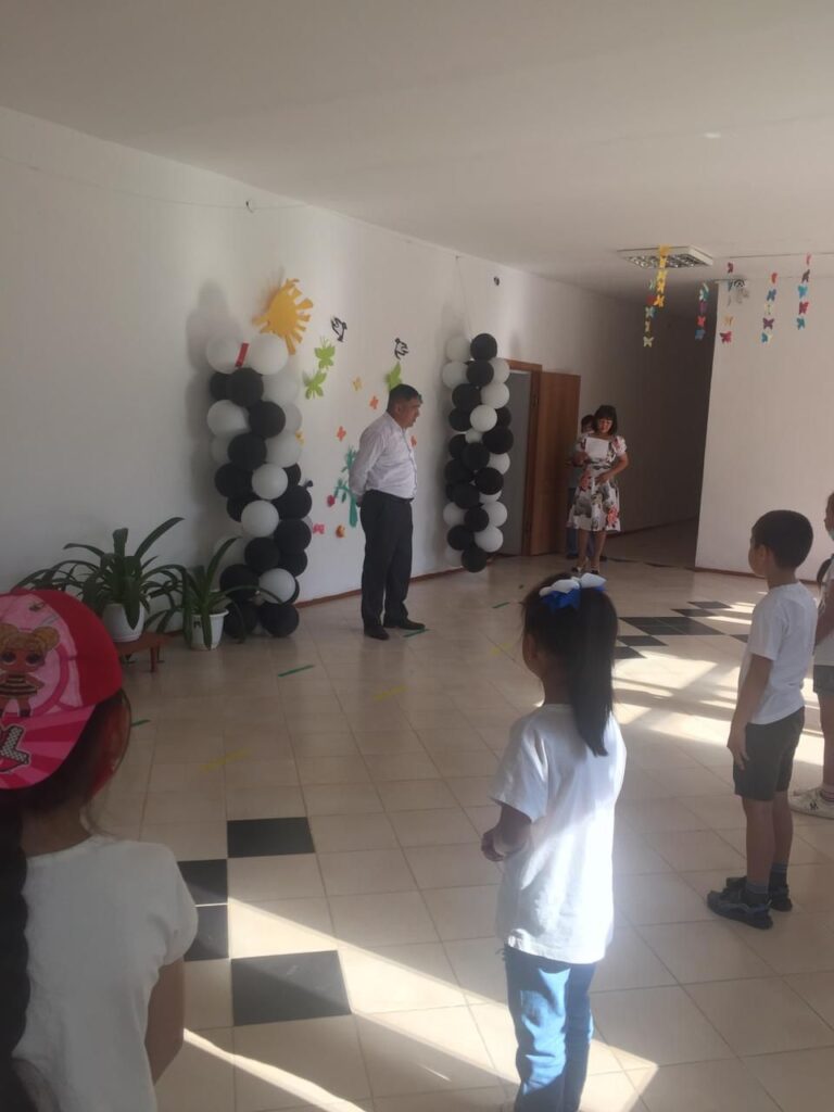 Бөдене орта мектебі жанындағы “Балдырған” жазғы демалыс лагерінің ашылу салтанаты